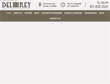Tablet Screenshot of delreysupply.com